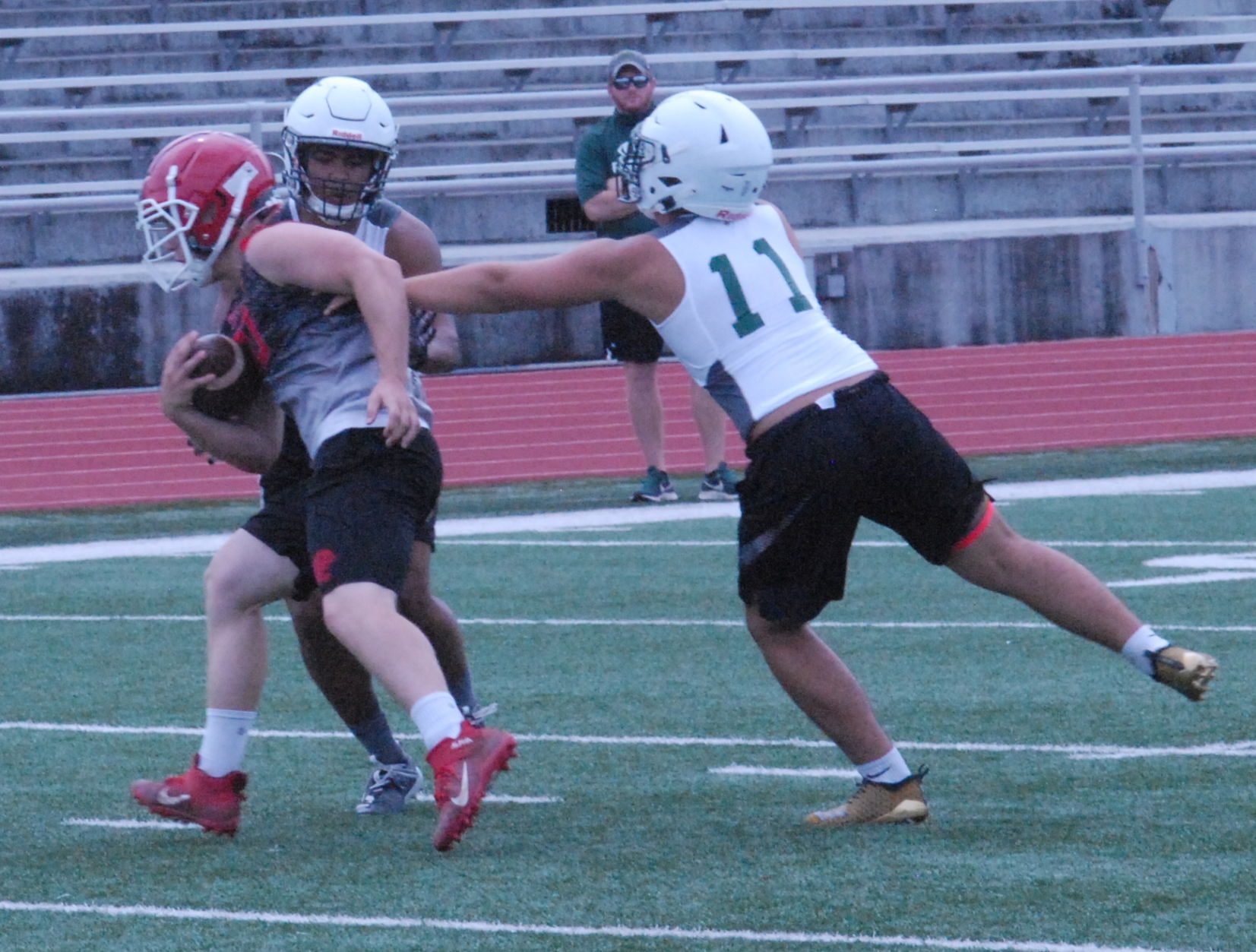 7 on 7